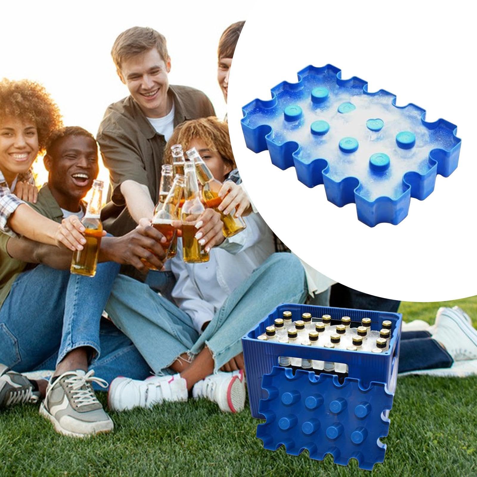 Amazon | ビール冷却クレート - ビールクレート アイスブロック