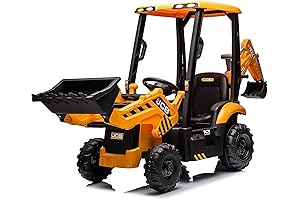 12V JCB Ride-On Excavator: The Ultimate Backhoe Ride-On Toy for Kids