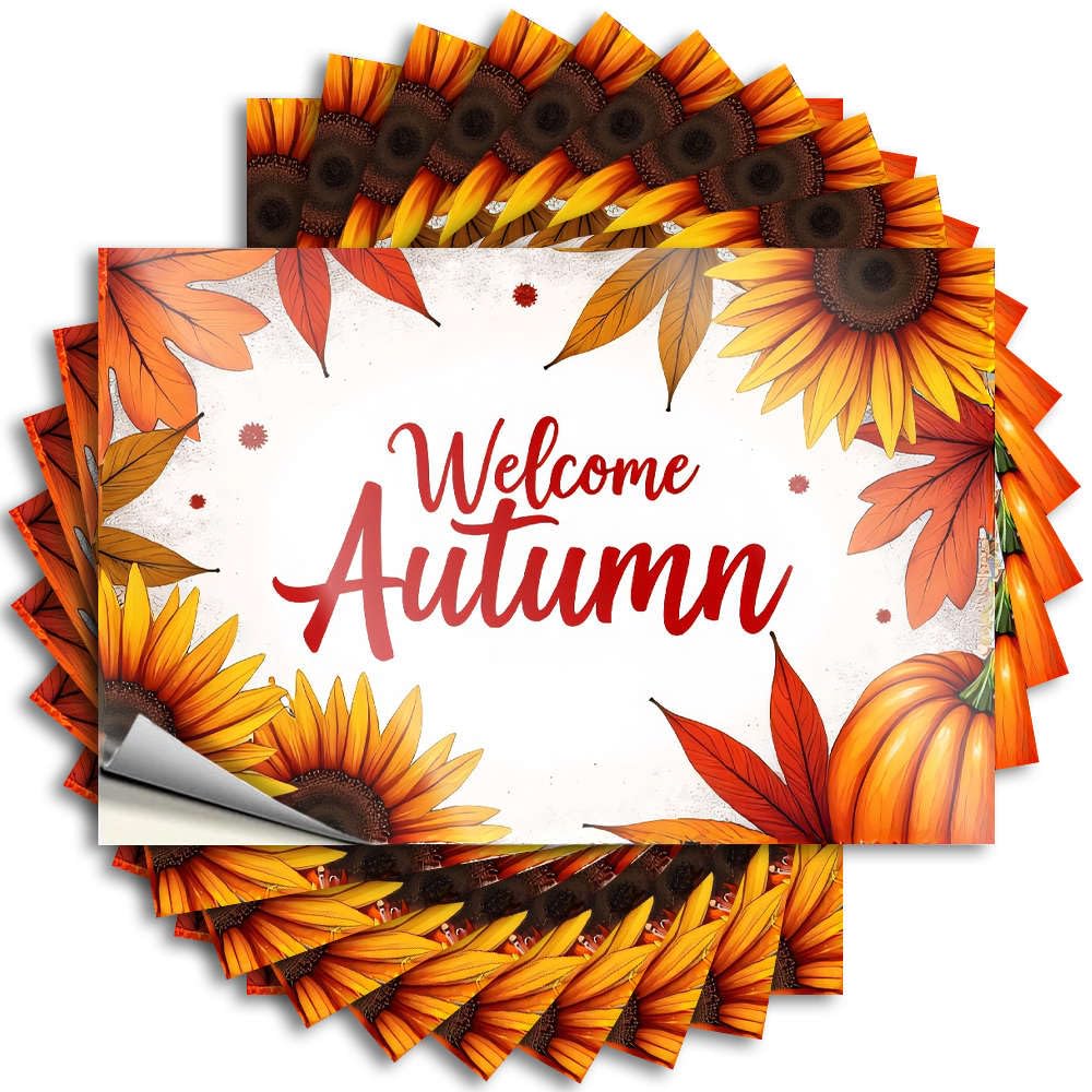 Friends Free Bumper - Welcome to Autumn! Bumper Waterproof Vinyl Sticker(6X9CM)