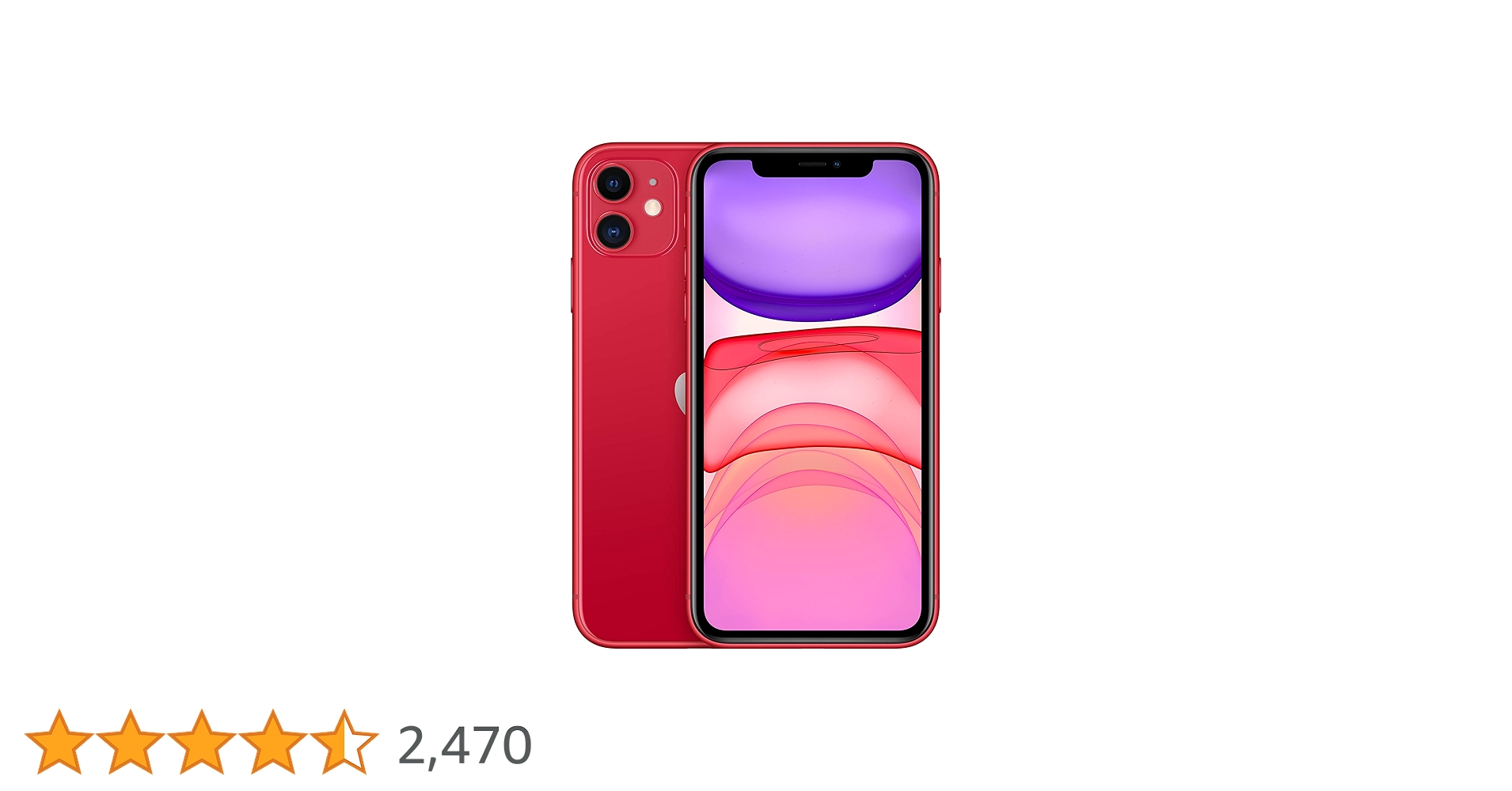 Apple iPhone 11 (64GB) - (Product) RED : Amazon.in: Electronics