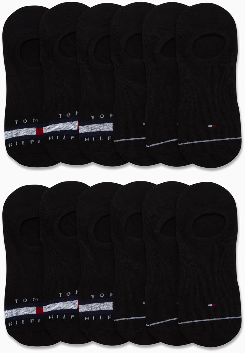 Tommy Hilfiger Men's Athletic Socks - Cushion No Show Socks (12 Pack) - Image 3