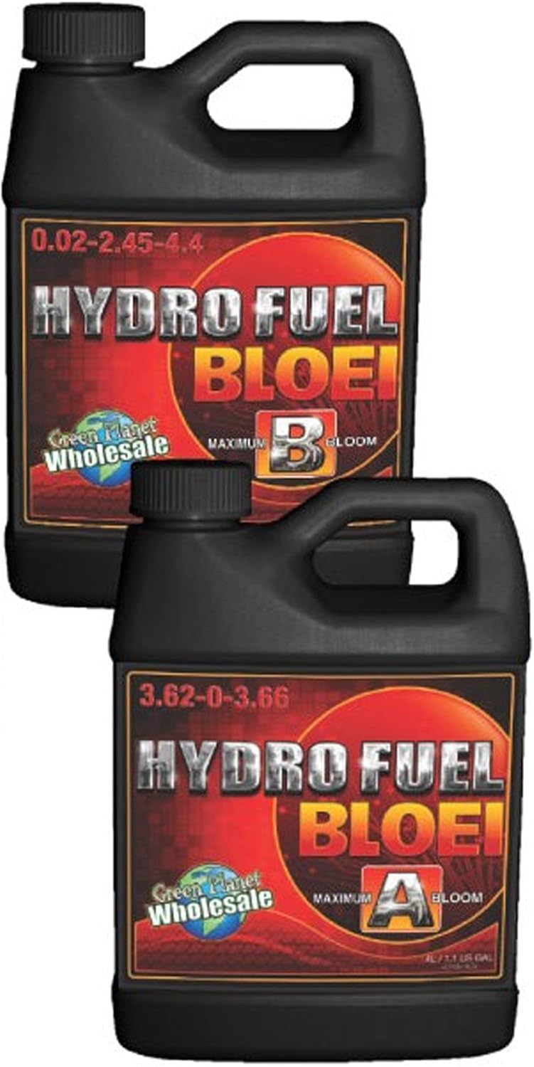 Green Planet Nutrients - HYDRO FUEL Bloei A & B Maximum BLOOM (4 Liters Bloei A + 4 Liters Bloei B)