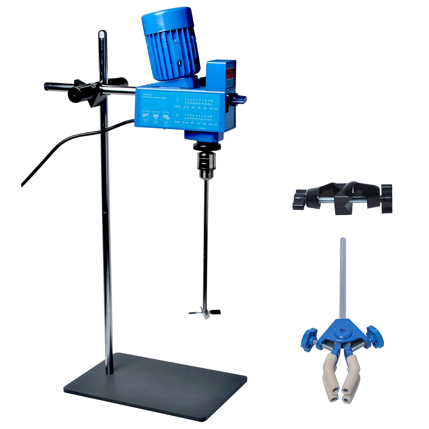 Wadoy Overhead Laboratory Mixer 20L 120W, 2000 RPM Digital Overhead Stirrer Mixer