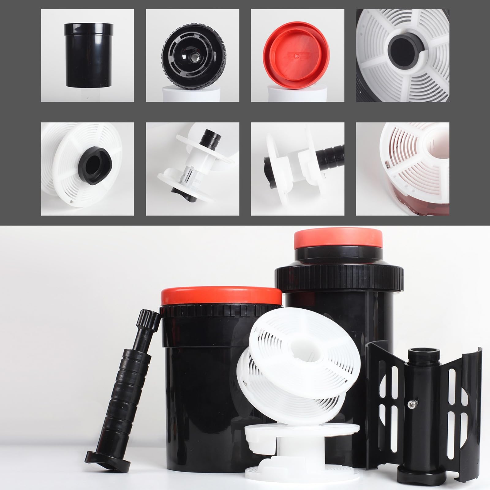 Sviluppo pellicole da 35 mm per 135 120 contenitori sviluppo pellicole a colori bianco Accessori per camera oscura