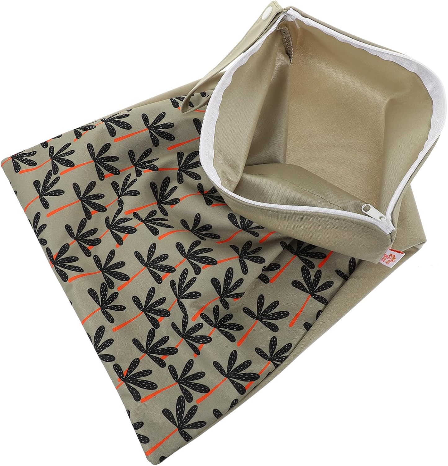 Kisangel Diaper Bag Pouch Capacity Dual Organizer for Travel Suitable for Wet and Dry Items Portable Changing Bag