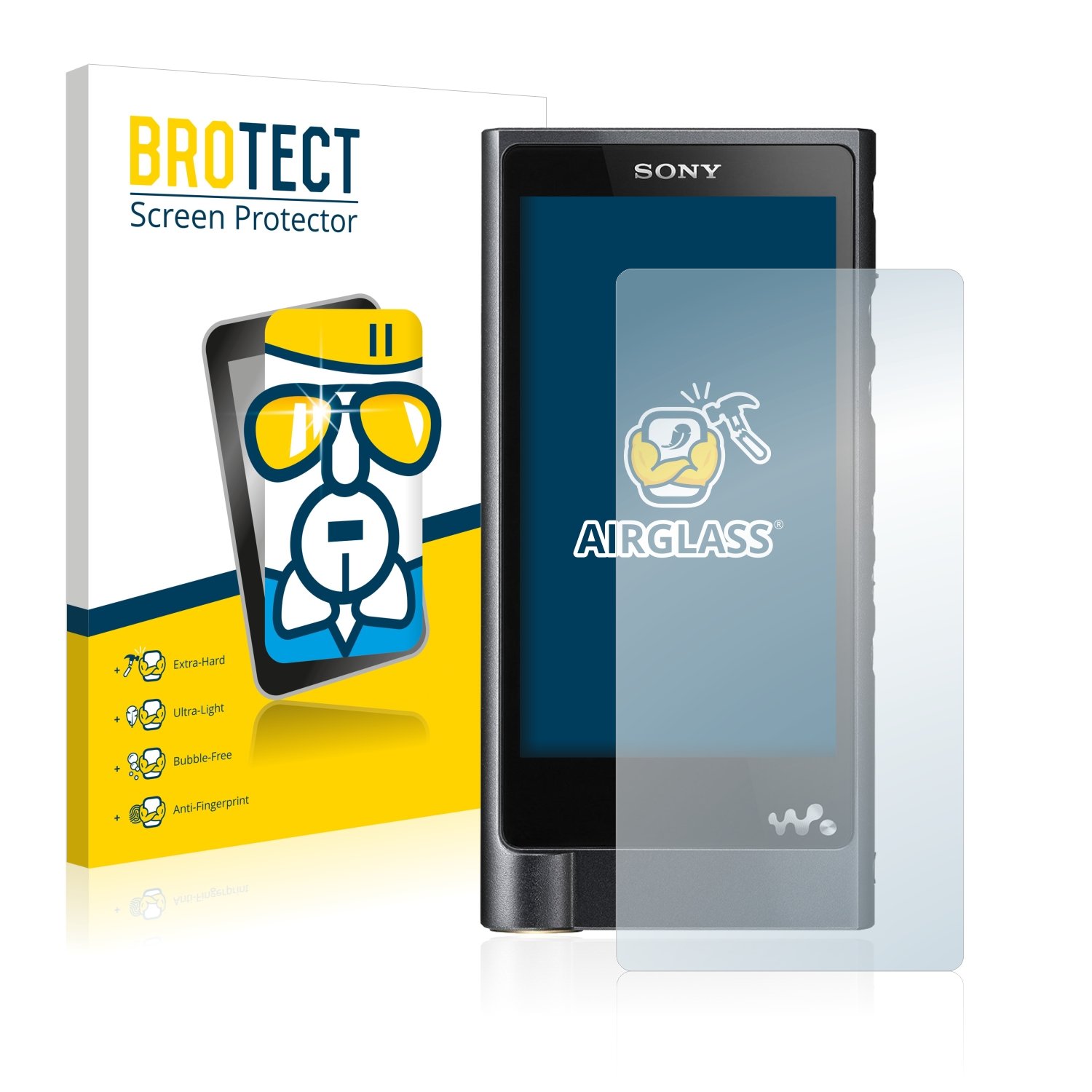 Savvies Displayschutzfolie Für Sony Walkman NWZ-A828 – 6 Stück, Ultraklar, Made In Germany