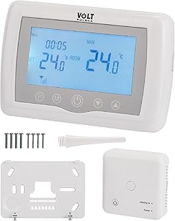 TERMOSTAT POKOJOWY REGULATOR TEMPERATURY COMFORT WT-08 (WI-FI/LTE + NADAJNIK + APLIKACJA SMARTFON)