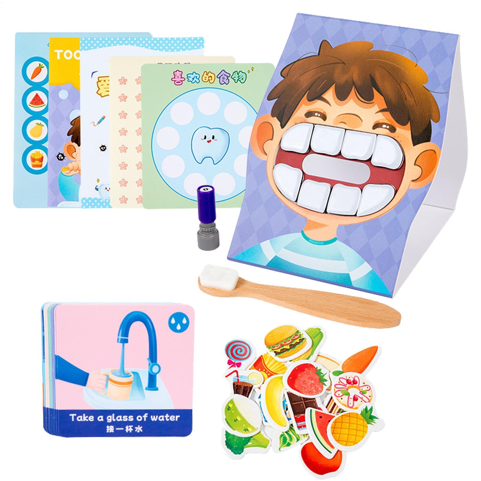 Fine Motor Skill Game, Dentist Set for Kids, Cultivate Hygiene Awareness Children's Toys for 3 Years Old +