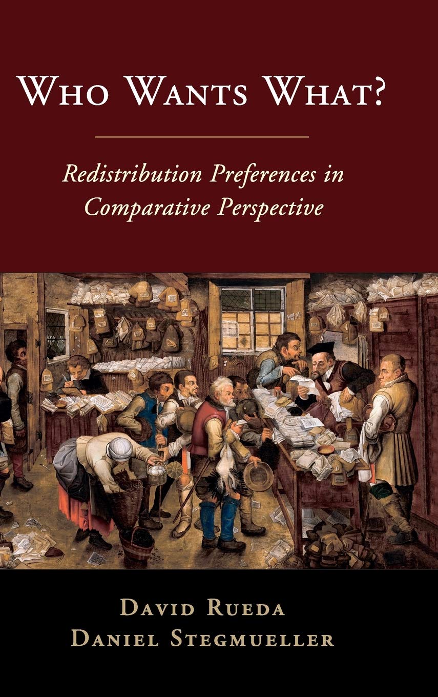 Who Wants What? Redistribution Preferences Comparative Perspec… 9781108484626 VG