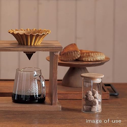 Miniatura 2 de Koyotoki 19700358 Coffee Dripper Pottery, Stylish, Diameter Approx. 5.1 inches (13 cm), Cafes, Coffee Drip Equipment, Flare, Pure White, Made in