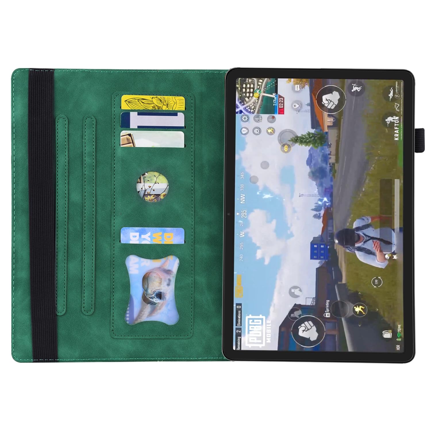 Amazon.co.jp: TEDTIKJT Fire 7 ケース 2022 タブレット高級PUレザー