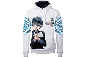 Anime Ciel Sebastian Hoodie Warm Kuroshitsuji Costume Pullovers Jacket Sweatshirt Fleeces Cosplay
