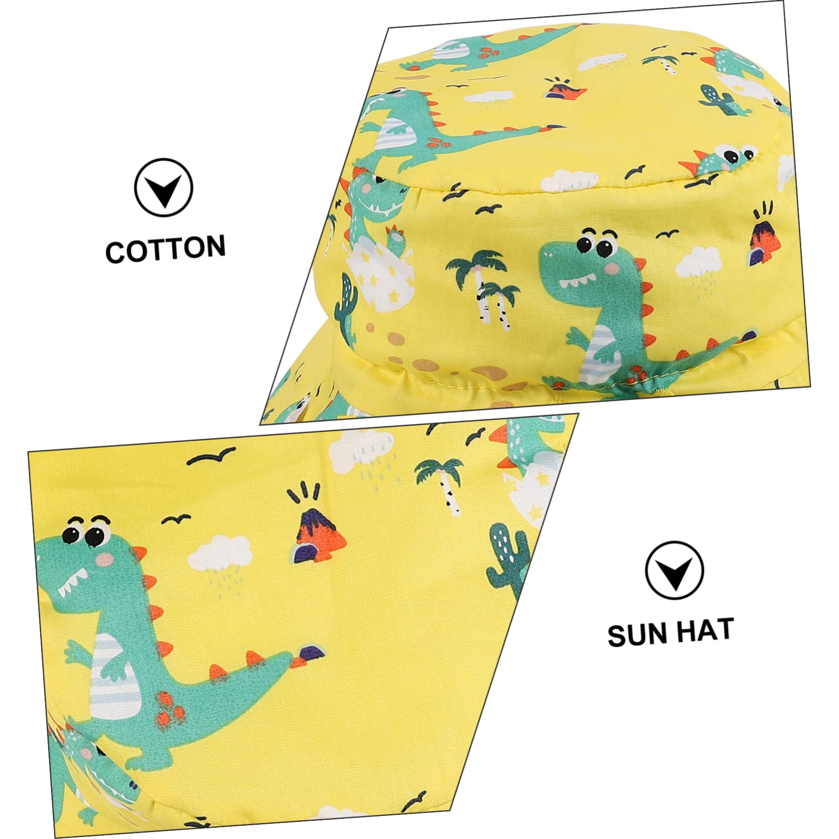 SHERCHPRY Gorro para Bebé Amarillo Tejido% Algodón; Forro% Poliéster