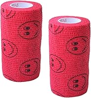 Vista 67 de Cinta adhesiva para veterinarios (negro) (paquete de 2) (4 pulgadas x 15 pies), autoadhesiva, adherente, cohesiva, flexible, autoadhesiva, rollo