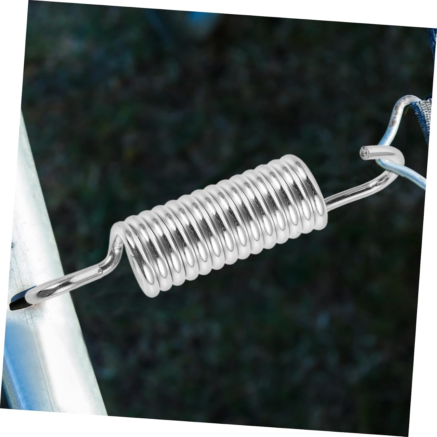 Abaodam Heavy Duty Trampoline Springs Set Professional Galvanized Steel Replacement Parts with T-Hooks for Jumping Bed Suitable for Outdoor Use and Portable Trampolines