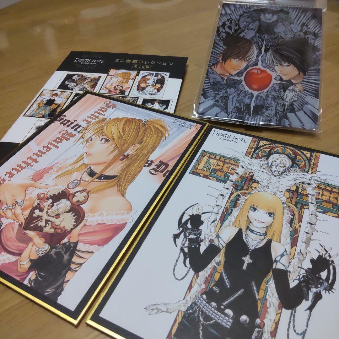 Amazon.co.jp: デスノート展 色紙 アクスタ 弥海砂 ミサミサ ミニ色紙