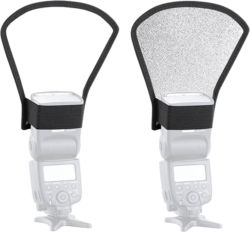 Miniatura 3 de Neewer Kit de difusor de flash Speedlite y difusor reflector para Canon Nikon y otras cámaras DSLR, Neewer TT560 TT850 TT860 NW561 NW670 VK750II