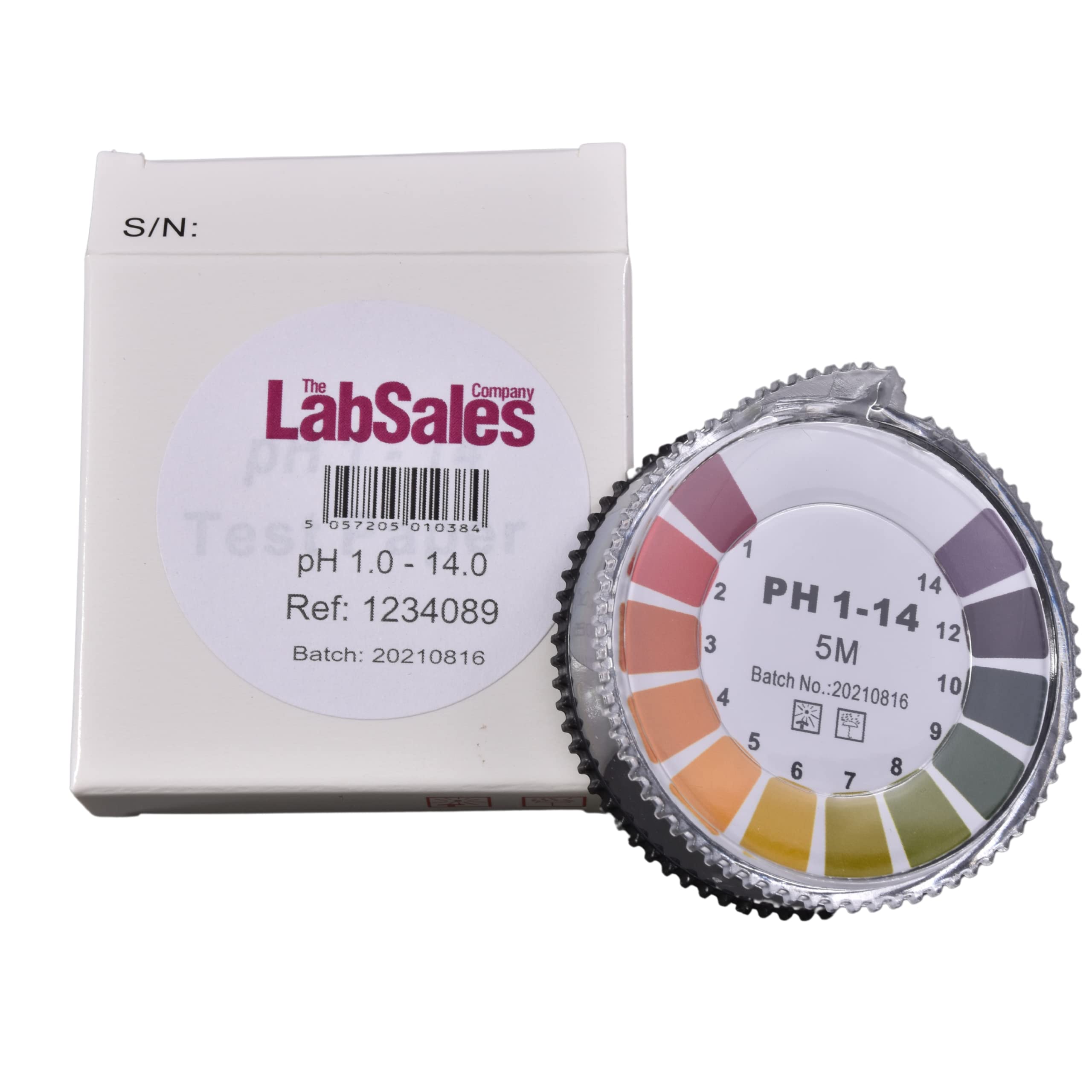 Buy Labsales Universal Full Range PH 114 Tester Kit, 5M Roll For Easy
