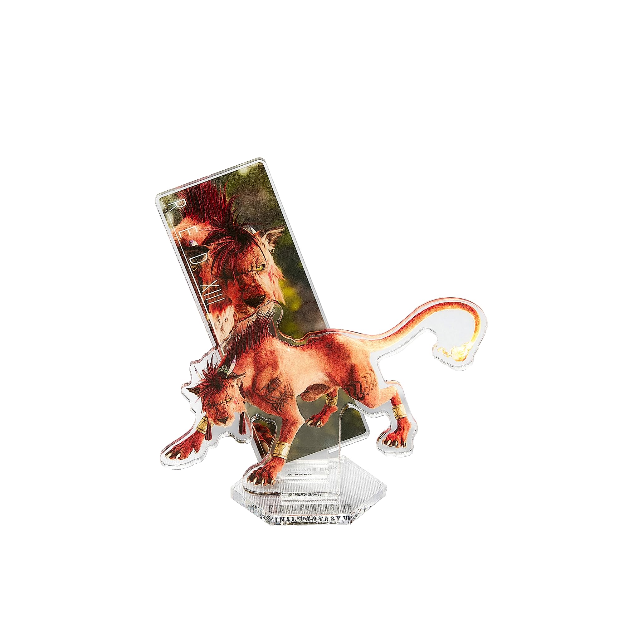 Amazon.co.jp: Final Fantasy VII Reverse Acrylic Stand Red