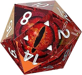 Dados Poliédricos,20 Lados Jogo Dados | dados RPG poliédricos feitos à mão com bordas afiadas e belas inclusões para