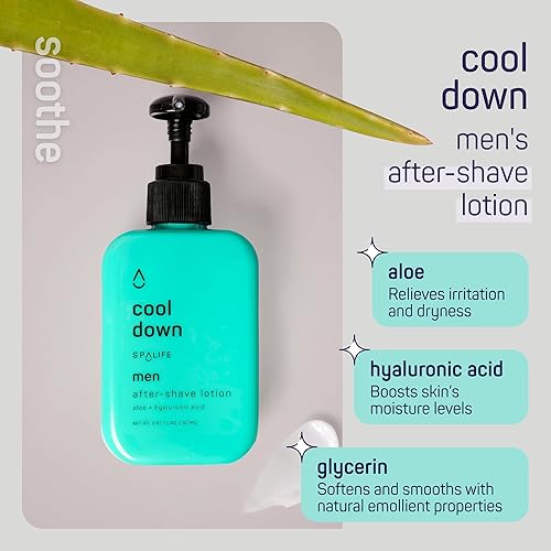 Miniatura 6 de SpaLife Set de regalo de gel de baño para hombre con gel de afeitado, gel de afeitado, champú  Set de regalo para el cuidado de la piel para hombres