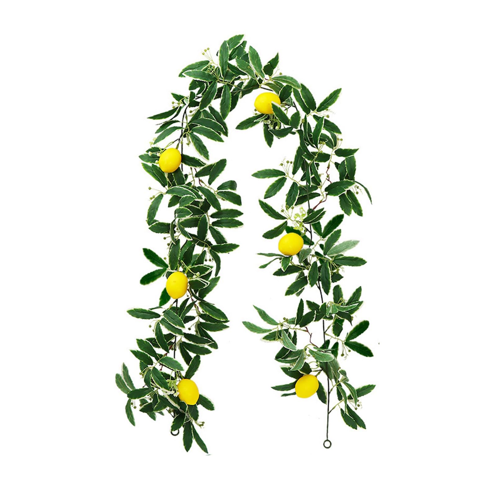Yhplxyuus Flexible Artificial Citrus Branches, Faux Greenery Centerpiece for Restaurant Festive Decor Fragrances Release Artificial Plant
