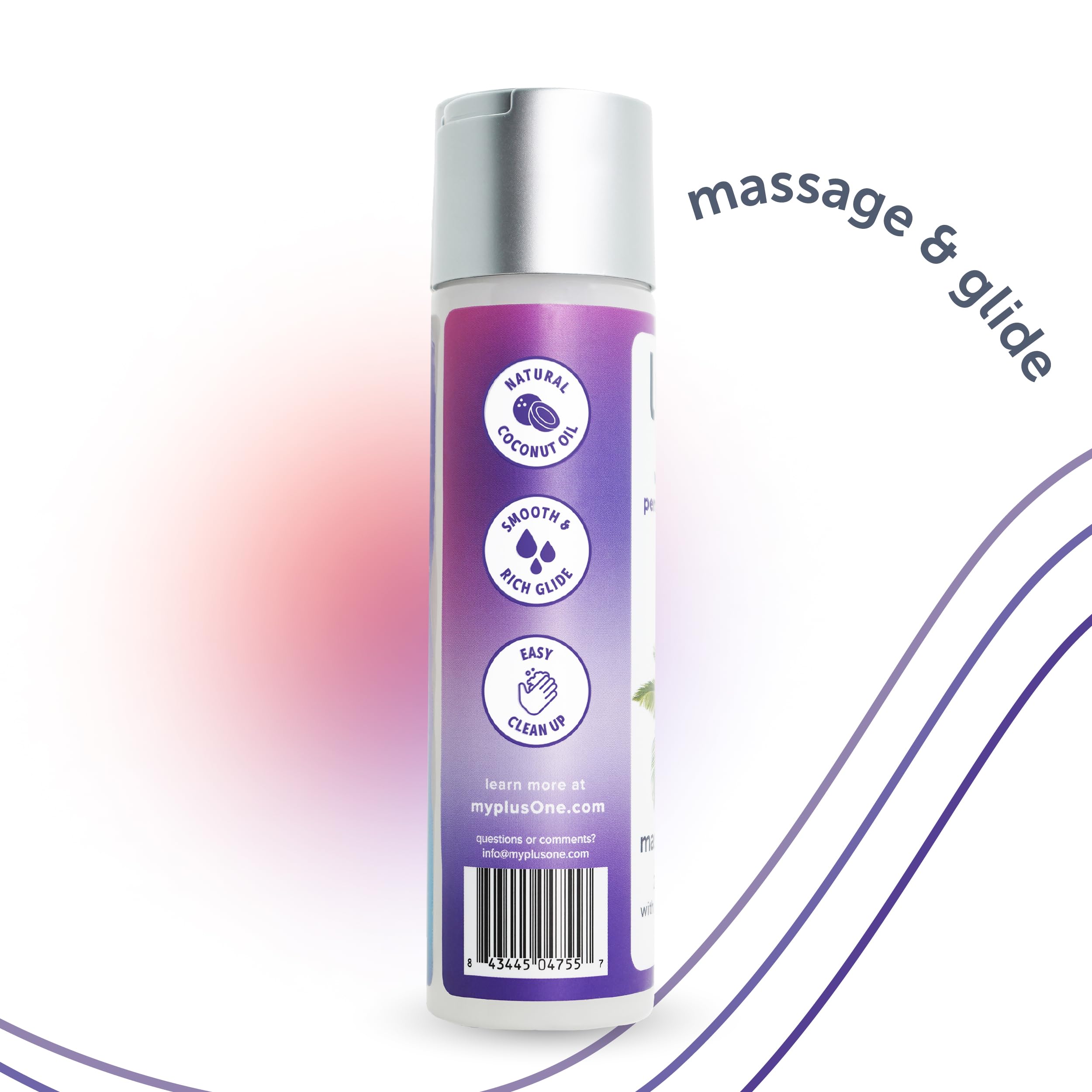 plusone personal lubricant plusOne Personal Lubricant, 4 oz., Water-based, Body Safe