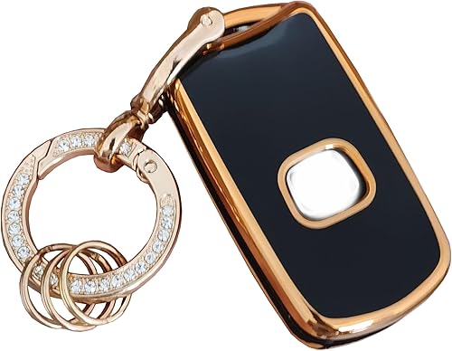 Miniatura 3 de WENHENI Carcasa protectora suave para llavero Acura con llavero compatible con Honda Acura MDX Acura RDX Acura RDX Acura TL Acura TSX Acura TSX