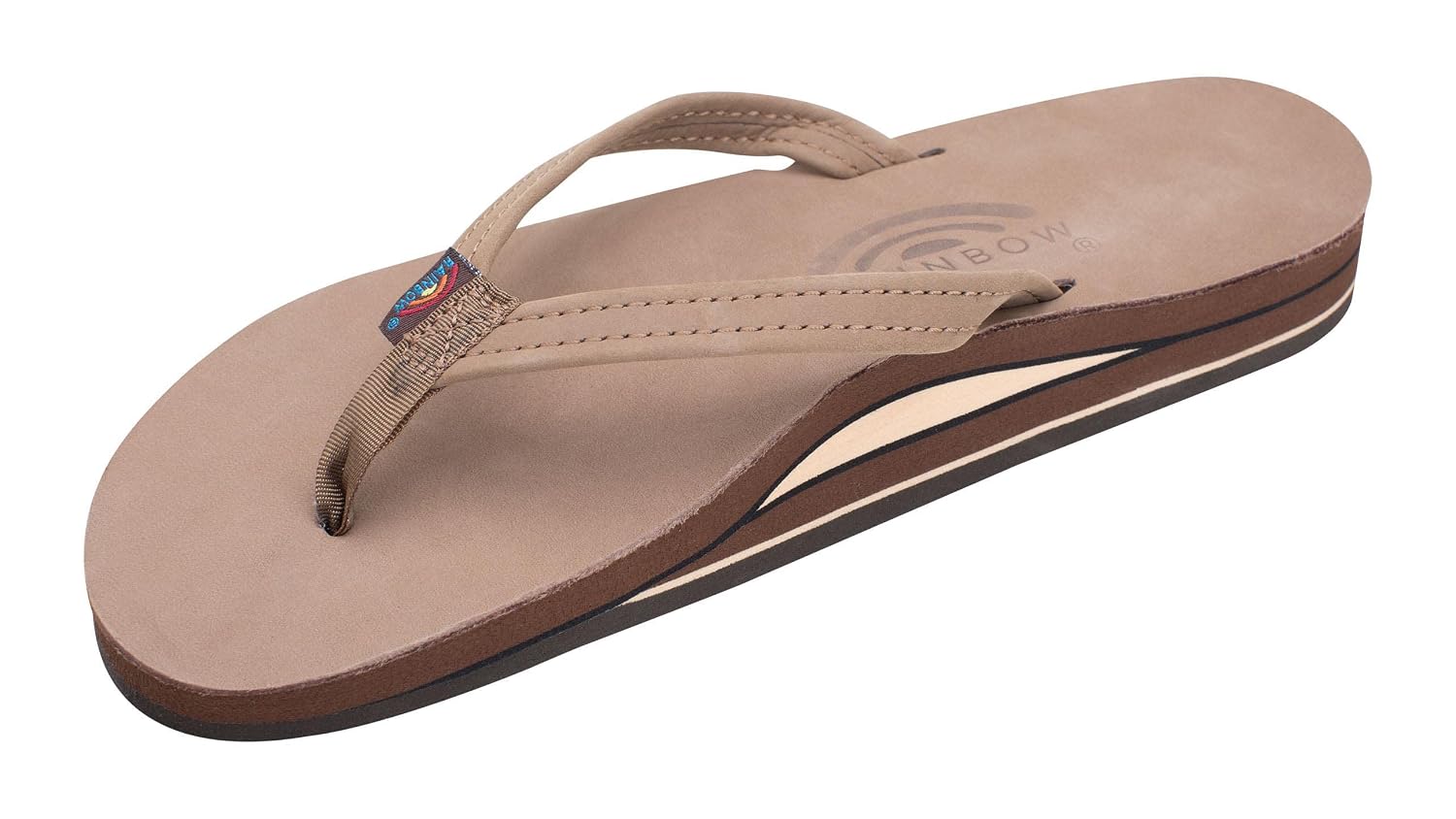 Rainbow Sandals Women's Premier Leather Double Stack Narrow Strap Dark Brown Large / 7.5-8.5 B(M) US - Review, Price and Buying Guide