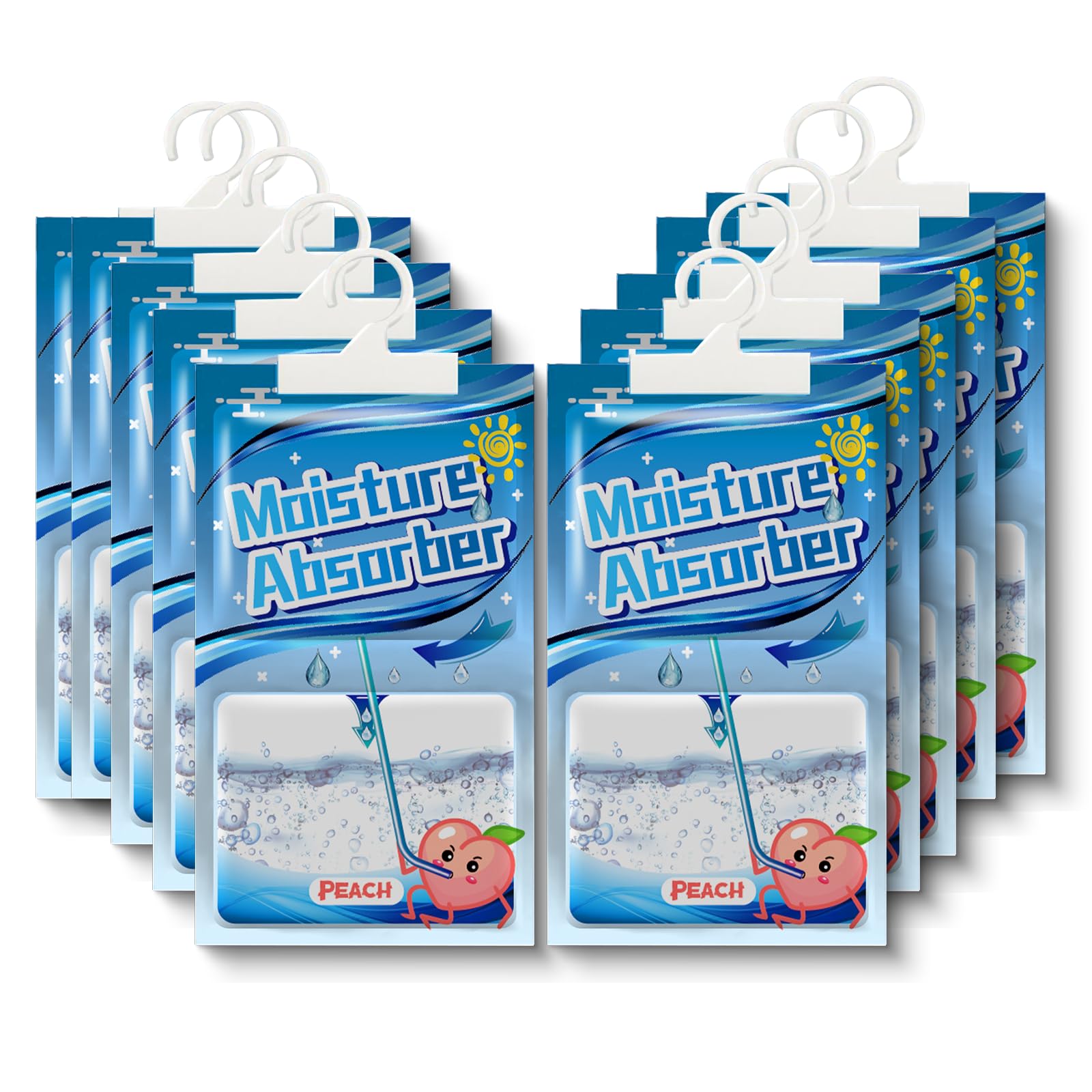 Pack 10 Bolsas Antihumedad para Armarios con fragancia