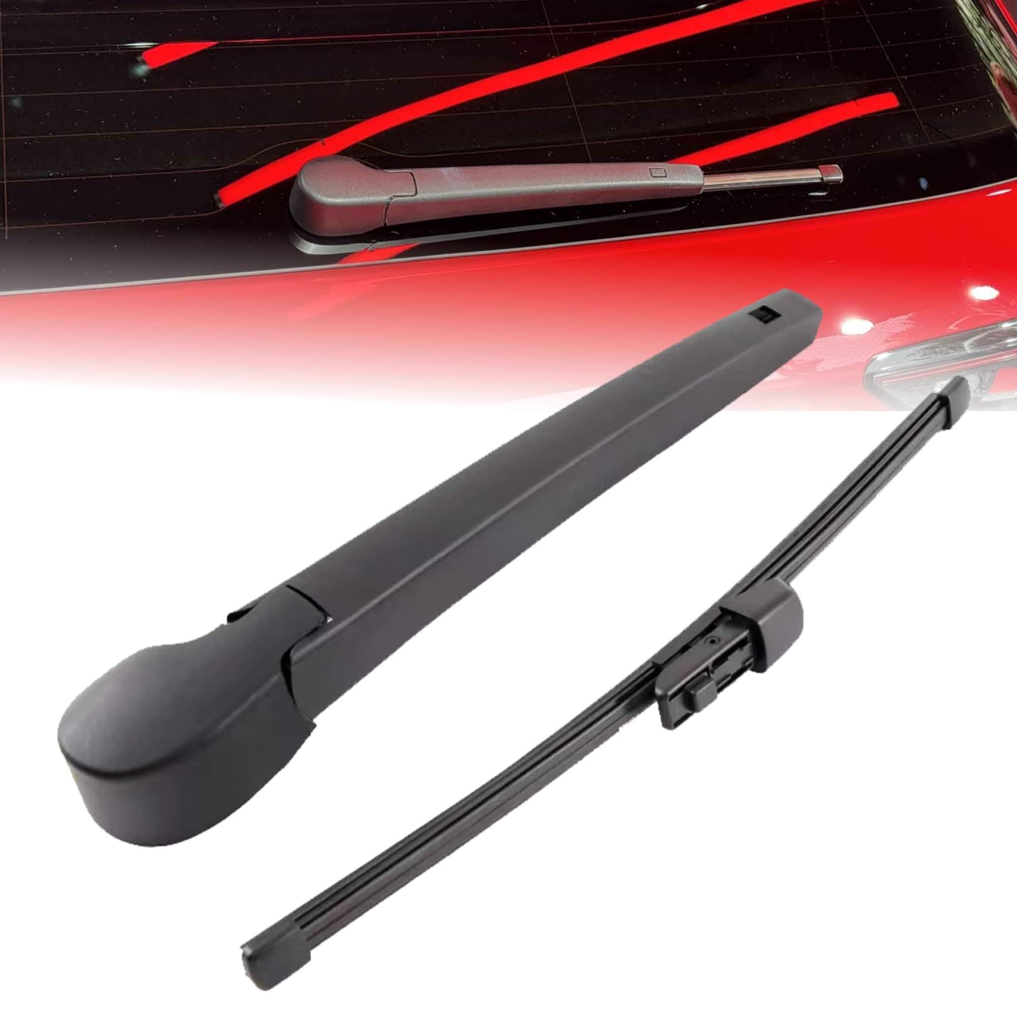 Back Windshield Wiper Blades Arm Accessories Replacement for Volkswagen Golf 6 7 MK6 MK7,For VW GTI 2010-2021,rear Wiper Arm set for VW Polo MK5 Hatchback 2009-2016,For VW Polo MK6 Hatchback 2017-2019