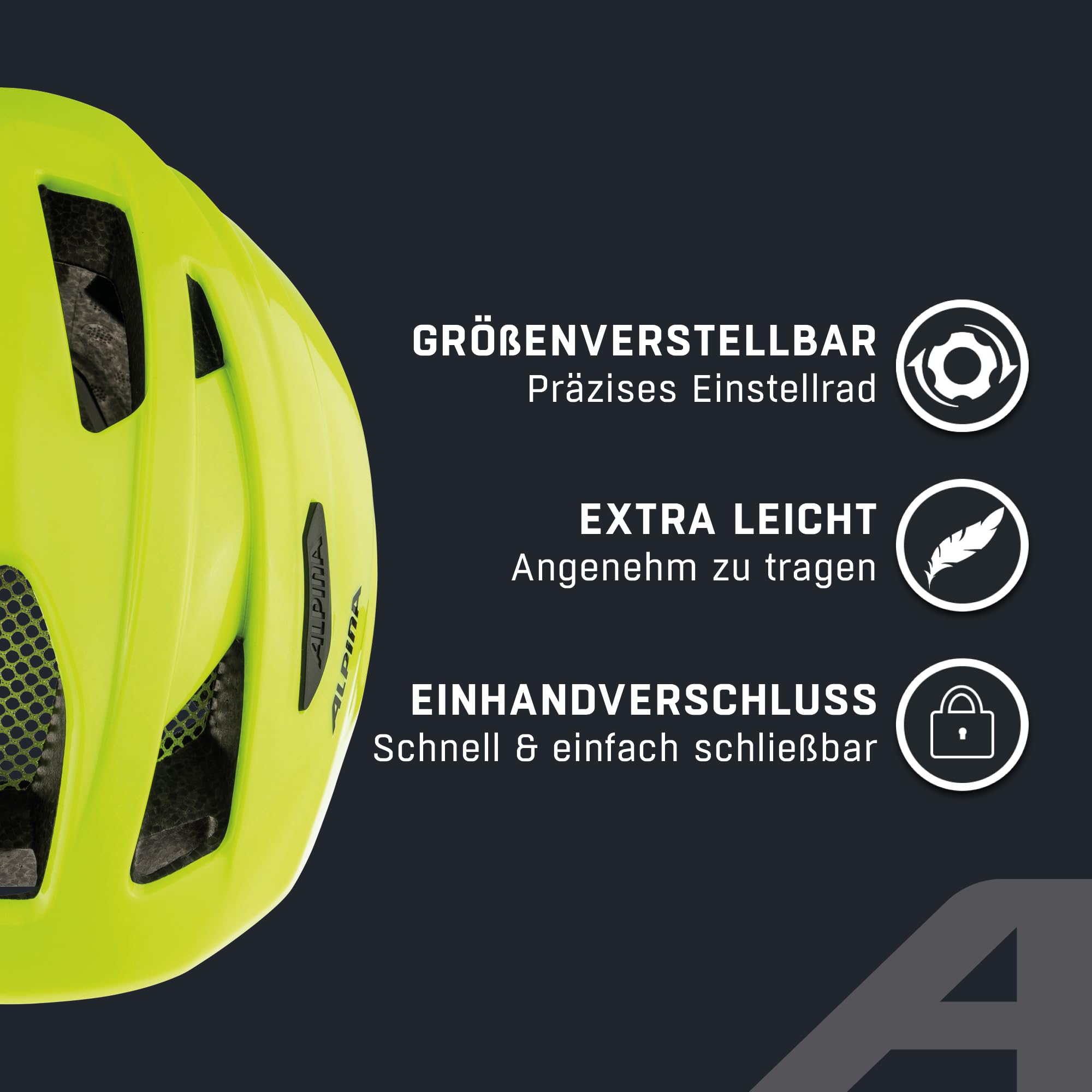 ALPINA PICO Flash - Beleuchteter, Leichter & Bruchfester Fahrradhelm Mit Fliegennetz Für Kinder