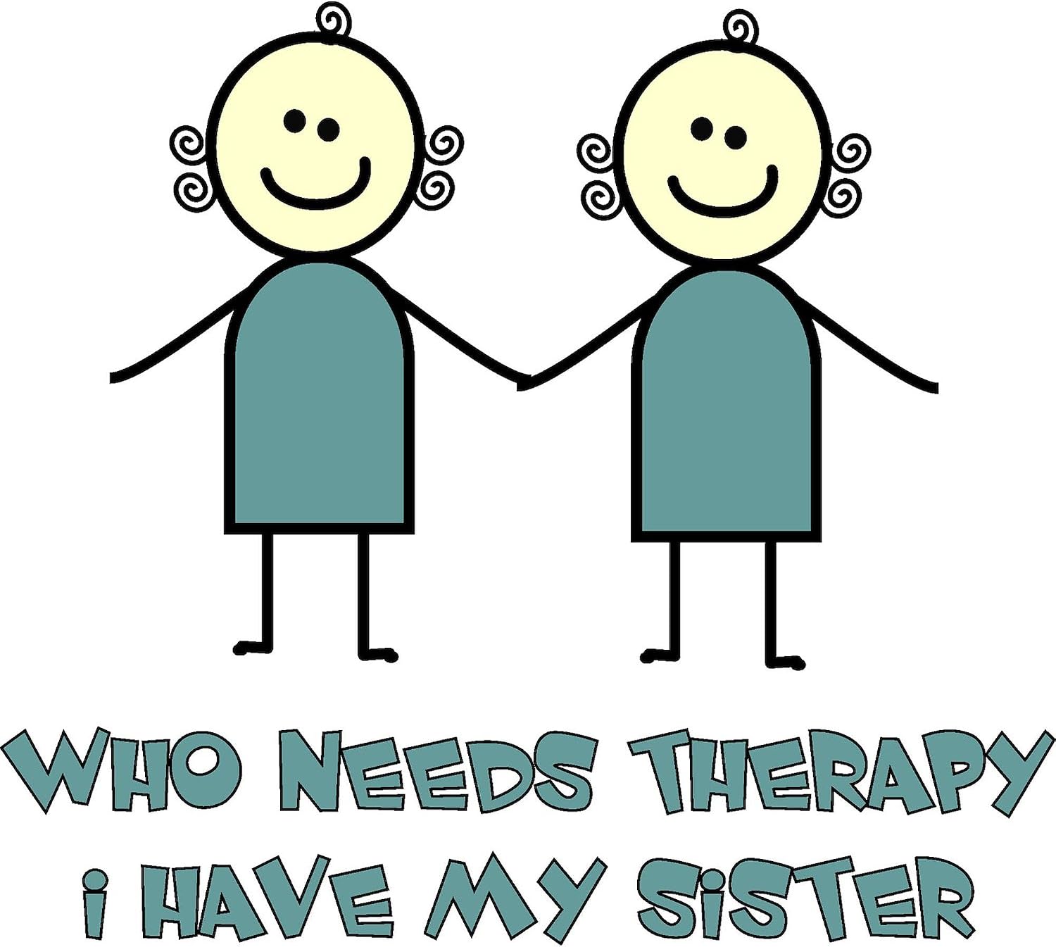 CafePress Sisters Fun Rectangle Magnet, 3"x2" Refrigerator Magnet