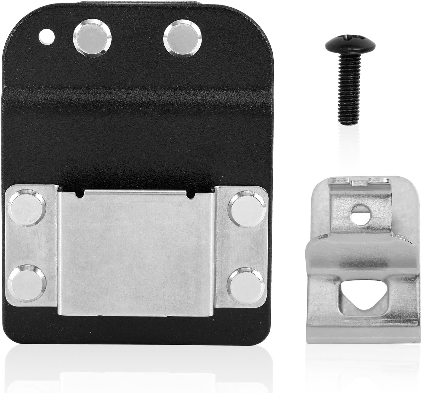 Drill Holder Clip for Tool Belt, Quick Grab Tape Measure Belt Clip Compatible with Impact Driver Nailer High-Altitude Work Fits Up to 2in/5.08cm Tools