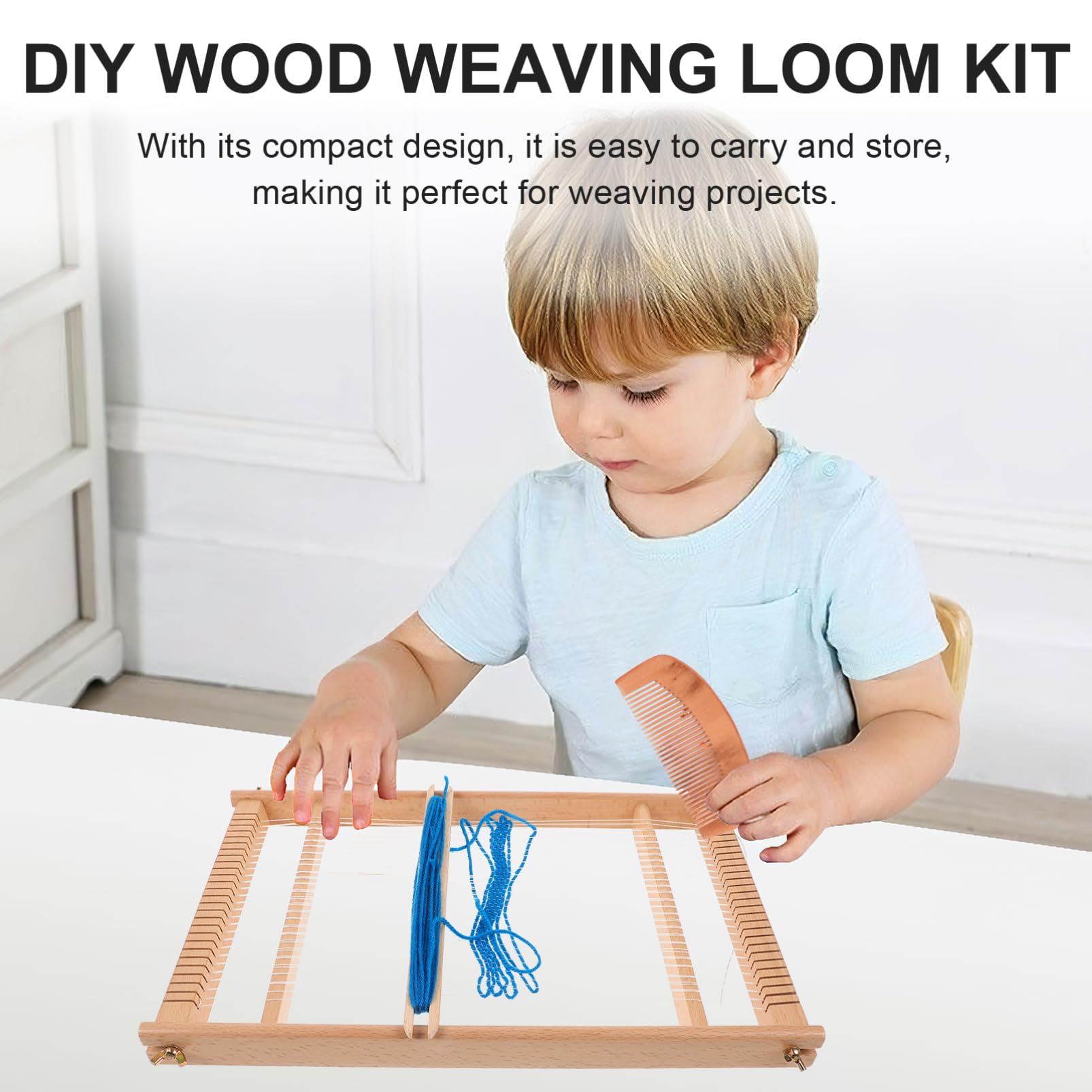 DOITOOL Telar De Madera Pequeño Para Bricolaje Marco De Novedoso Principiantes Suministros De Creativo Para Manualidades Casa