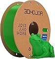 3D Printing Filament High-Speed PLA Filament 1.75mm 300mm/s 1kg Cardboard Spool Dimensional Accuracy +/- 0.03 mm Fit Most 3D FDM Printer-Green