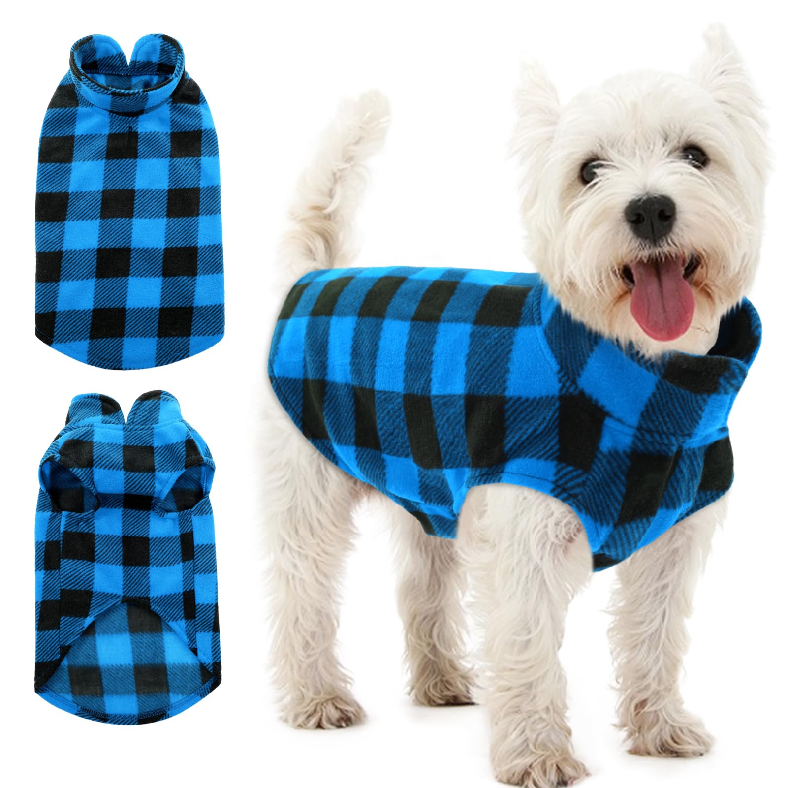 Dog Fleece Sweater Dog Pullover Vest Clothes for Extra Large Dogs