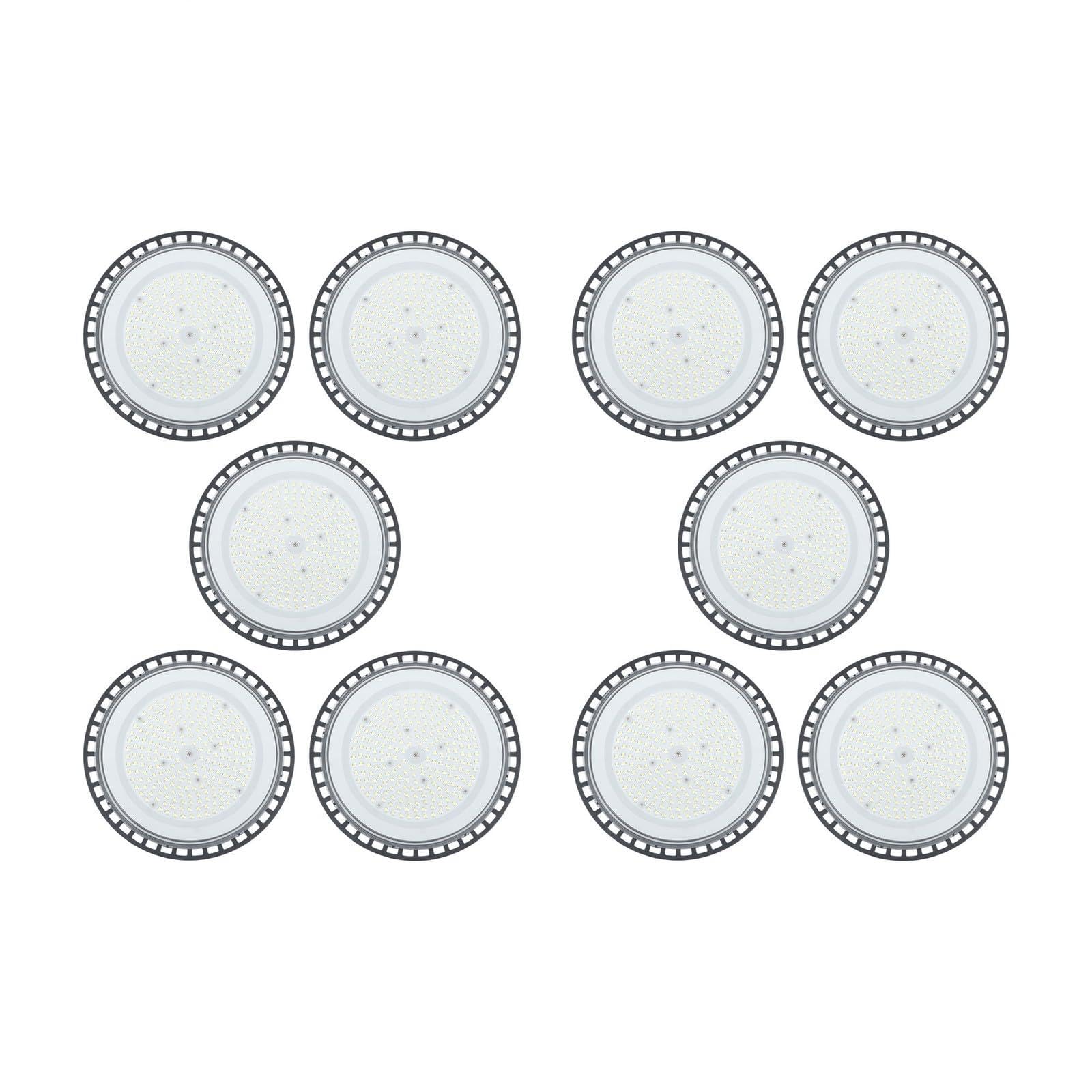 Replacement Parts for 10 Pcs Commercial Warehouse Factory Lighting Fixture 150W UFO LED High Bay Light Mod-H9S-7342