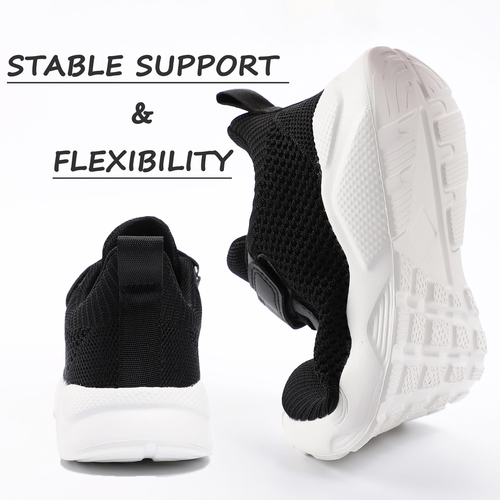 Chaussures de Course pour Enfant Garçon Tennis Chaussure de Sports Fille Respirante Basket Mode Antidérapantes Sneakers Légère Sport Running Shoes