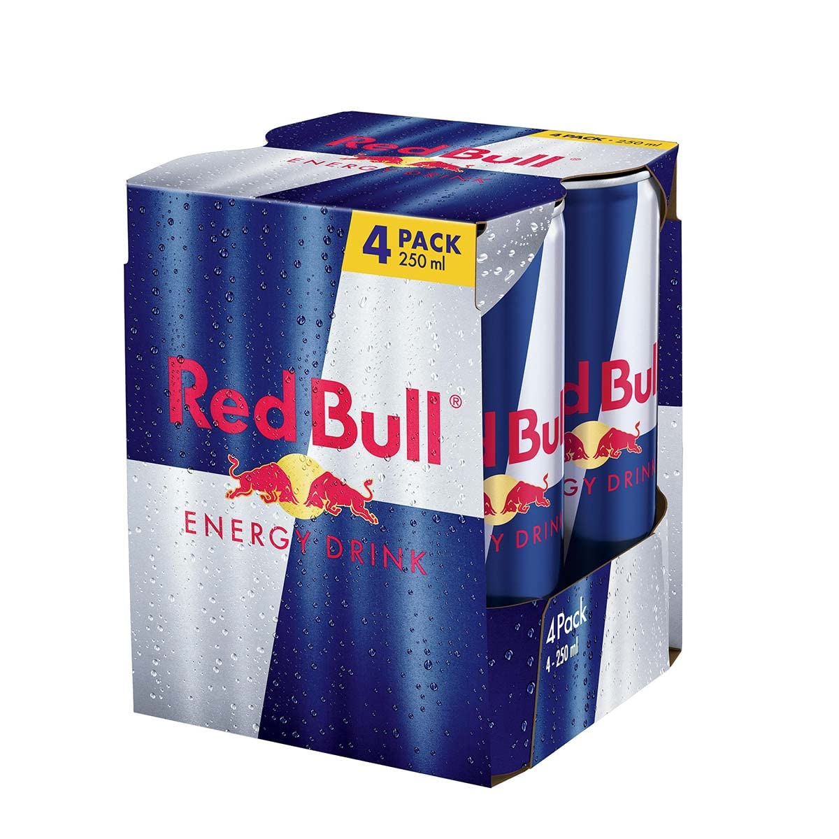 Red Bull Classic Energy Drink - 4-Pack (250ML)