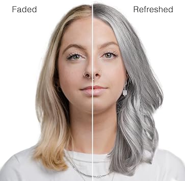 Celeb Luxury Graphite Viral Colorwash, Professional Semi Permanent Hair Colour Depositing Shampoo, Maintains and Refreshes Metallic Silver Hair Colour