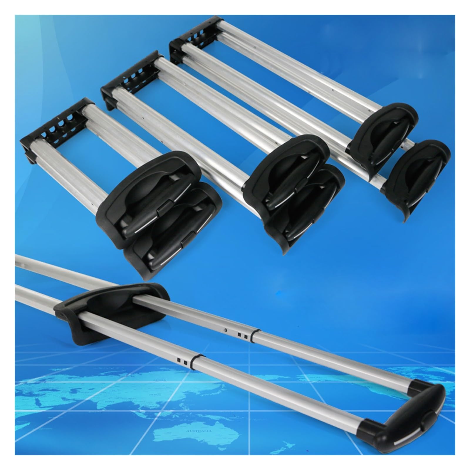 Griff for Gepäckwagen aus Aluminium