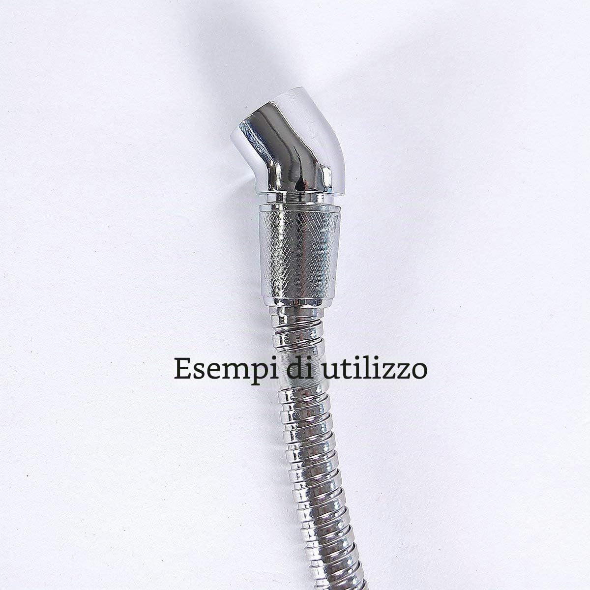 Pezzo Angolare per Doccette Filetto 1/2' IG 1/2 ' Ag e 50° Inclinazione (Winkel01)
