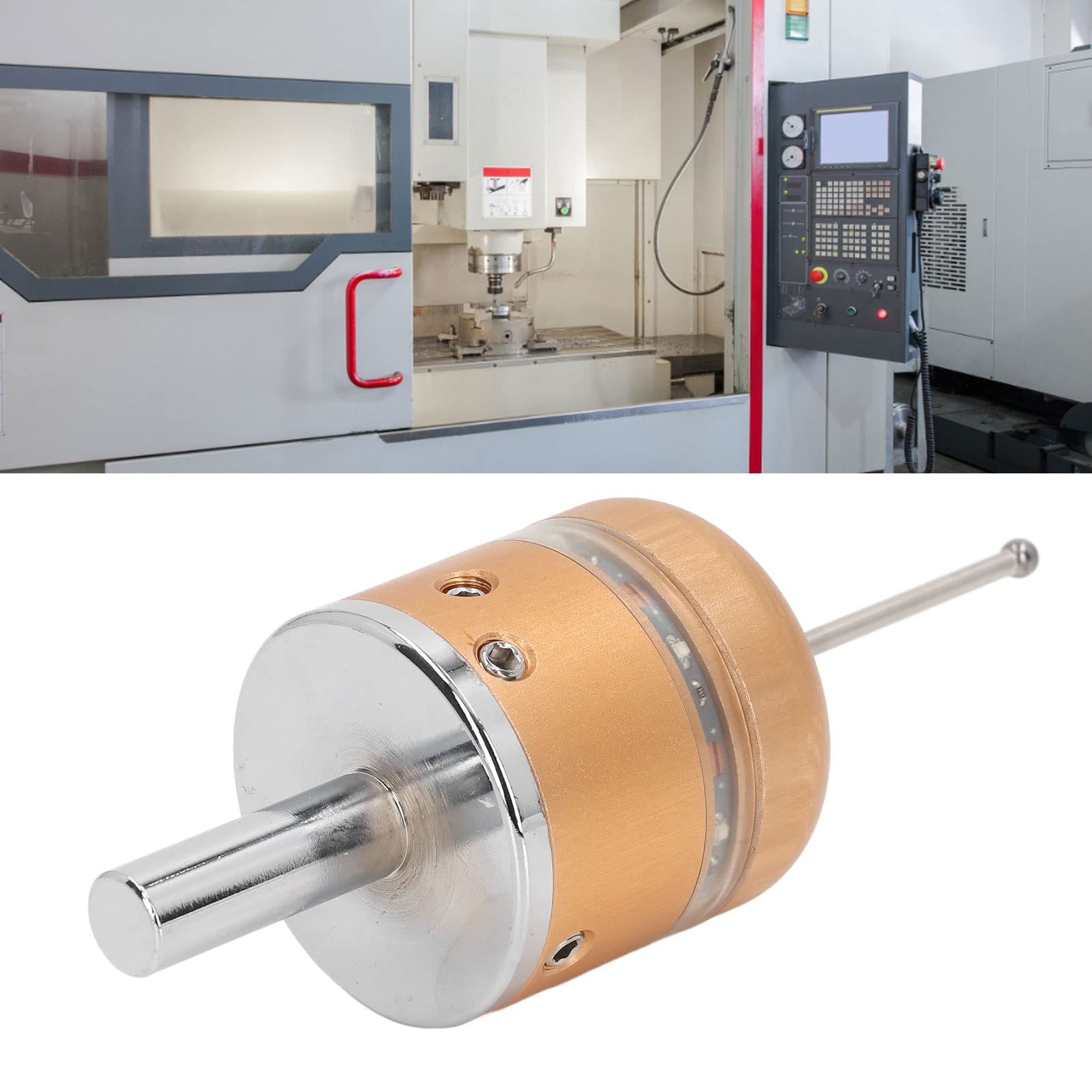 CNC 3D-Kantentaster, professioneller hochpräziser CNC-Touch-Tastkopf 3D-Sensor, wasserdichter elektronischer Kantentaster mit um 180 ° drehbarer Sonde für X-, Y- und Z-Achse, für CNC-Geräte(#2)