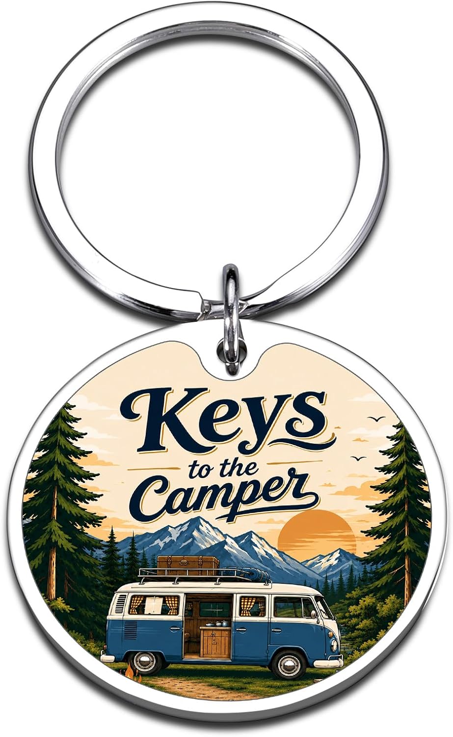 Camper Keychain, Camping Gifts for Men, Camping Must Haves 2026