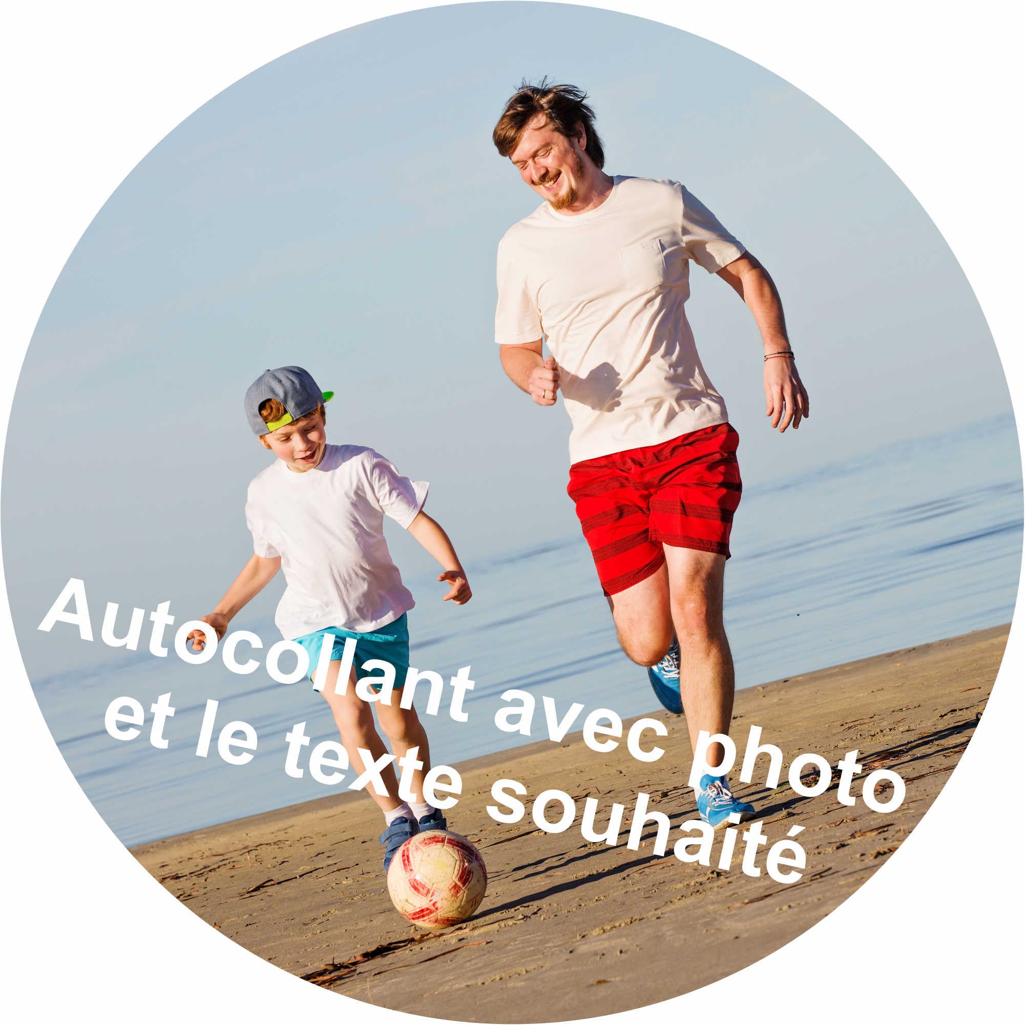 INDIGOS UG Photo autocollante - 40mm rond - 1000 pièces Autocollants nominatifs pour enfants, écoles, invitations, mariages, baptêmes, fiançailles, communions, anniversaires, fêtes - personnalisés