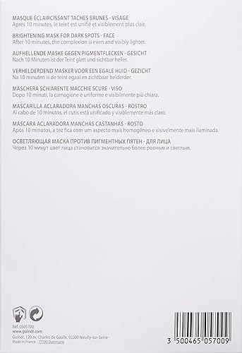 Miniatura 2 de Guinot Newhite - Kit de máscara iluminadora, 7 unidades (paquete de 1)