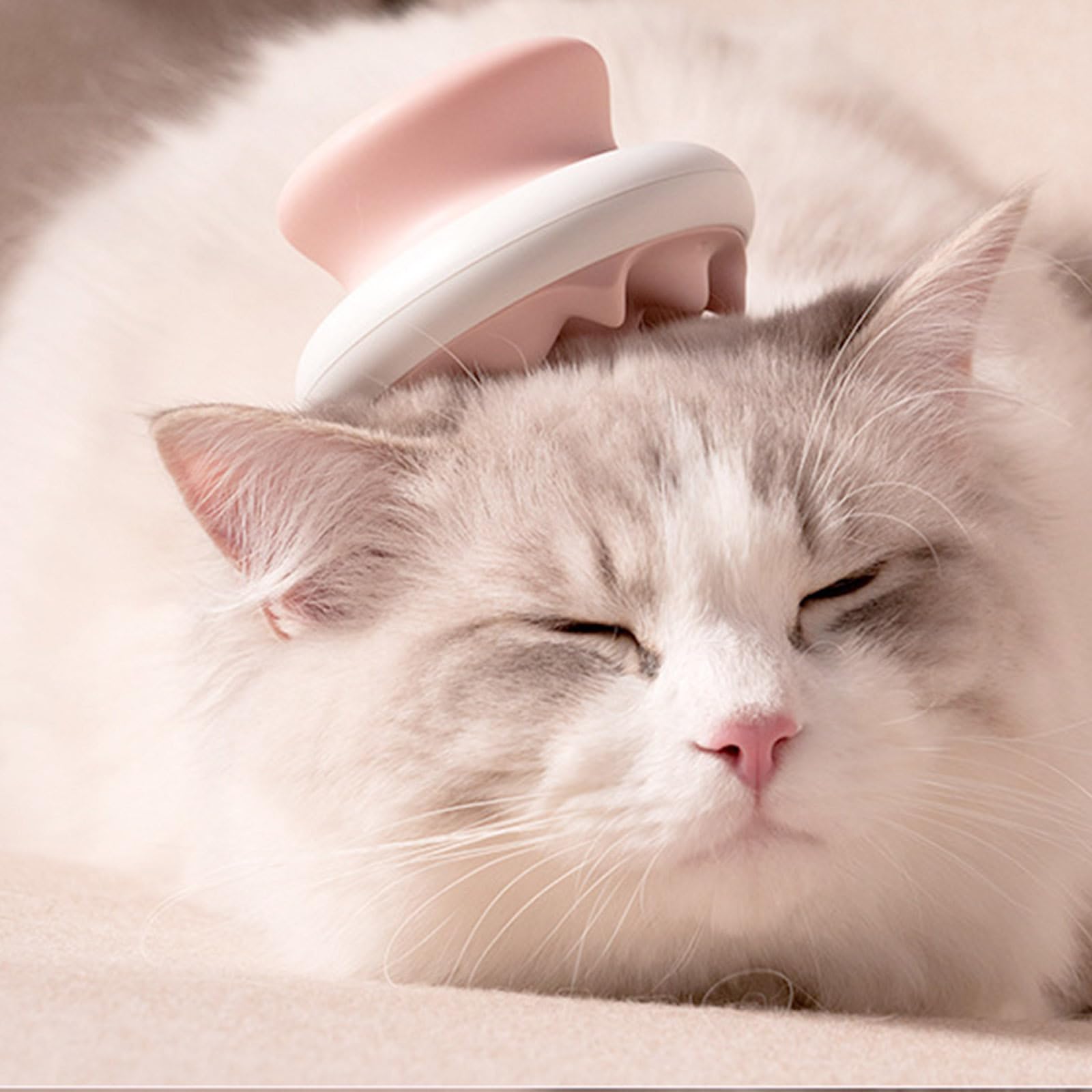 Amazon | 痒み止め 猫 ブラシ 長毛 マッサージ 換毛期 ブラッシング 毛