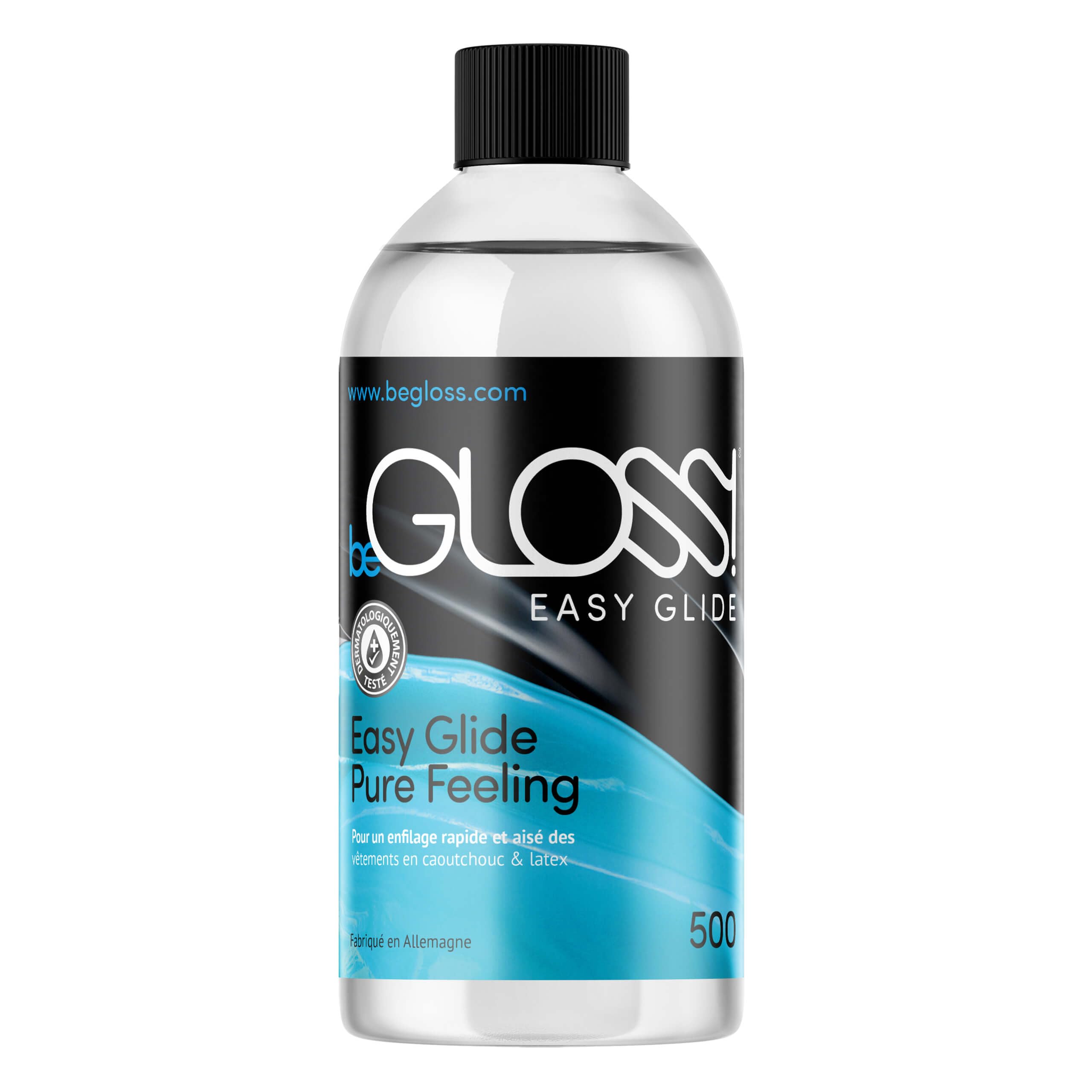 Latex Care SET 500 - Perfect SHINE-Latex Polish - Easy GLIDE-Latex Dressing AID Spécial WASH LATEX-Détergent spécial