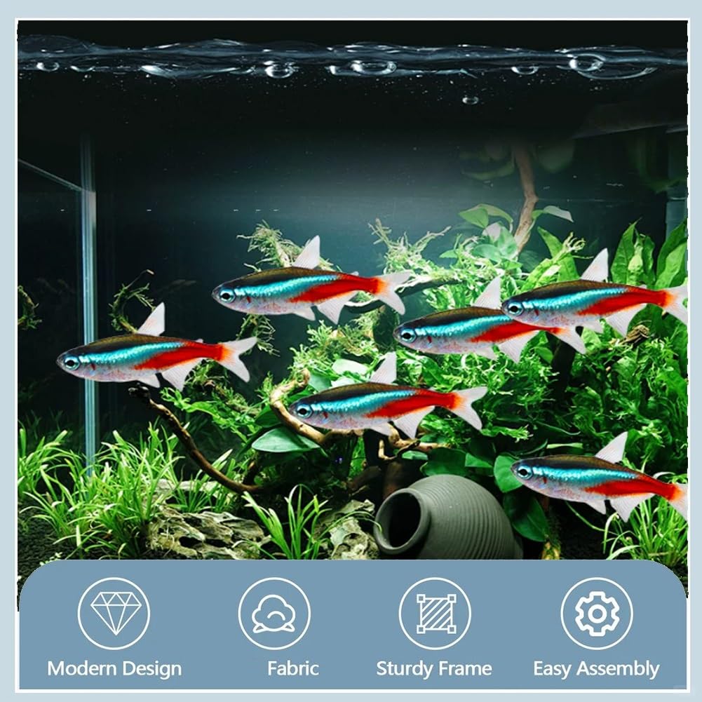 GZHERVICES Copertura Fuga per Acquario (con Fori di Ventilazione), Confezione da 1, Copertura Superiore per Acquario, Coperchio per Acquario, Materiale Trasparente(60x30cm)